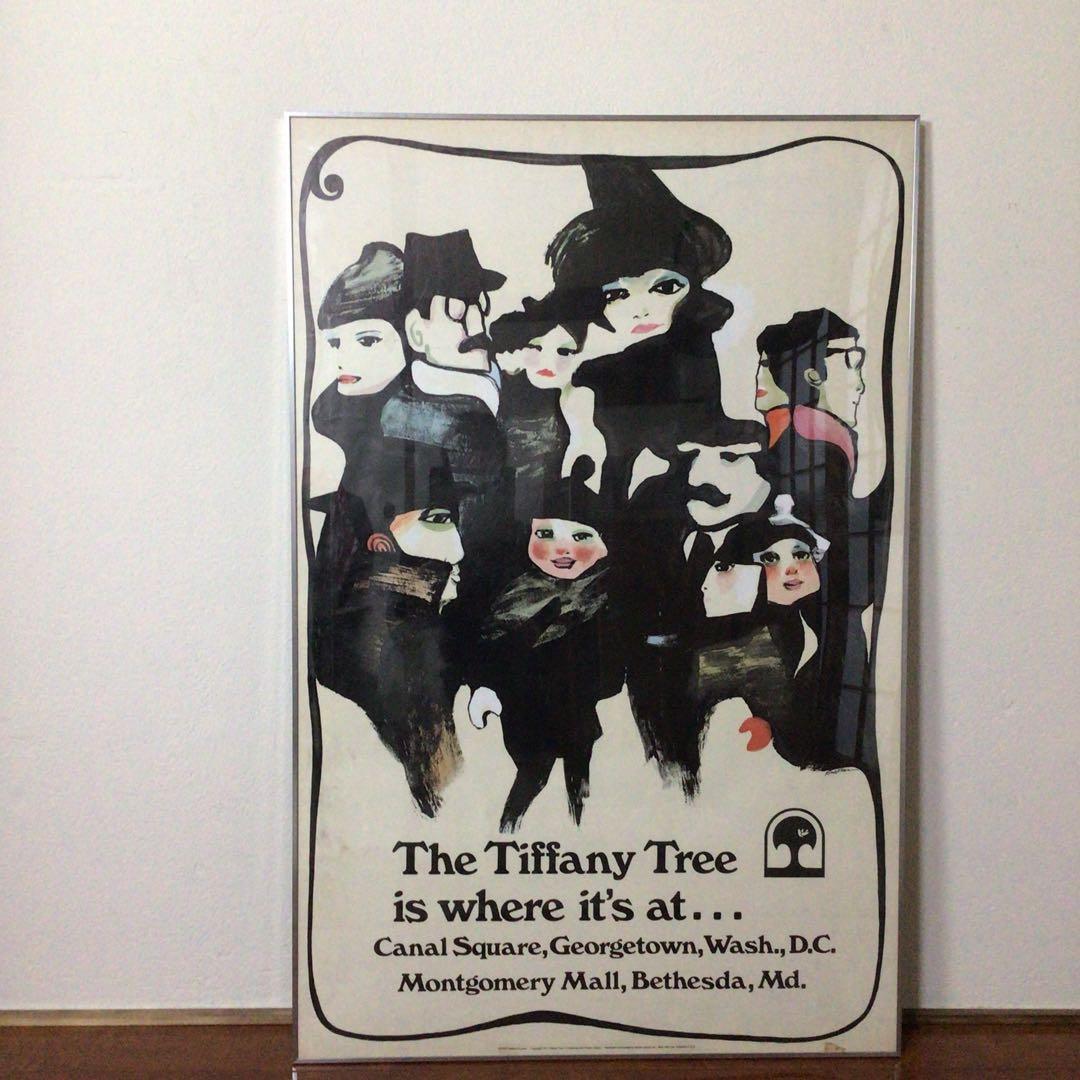 No2083 額装　ポスター  メルビンバックナー　アメリカ　アート　送料無料