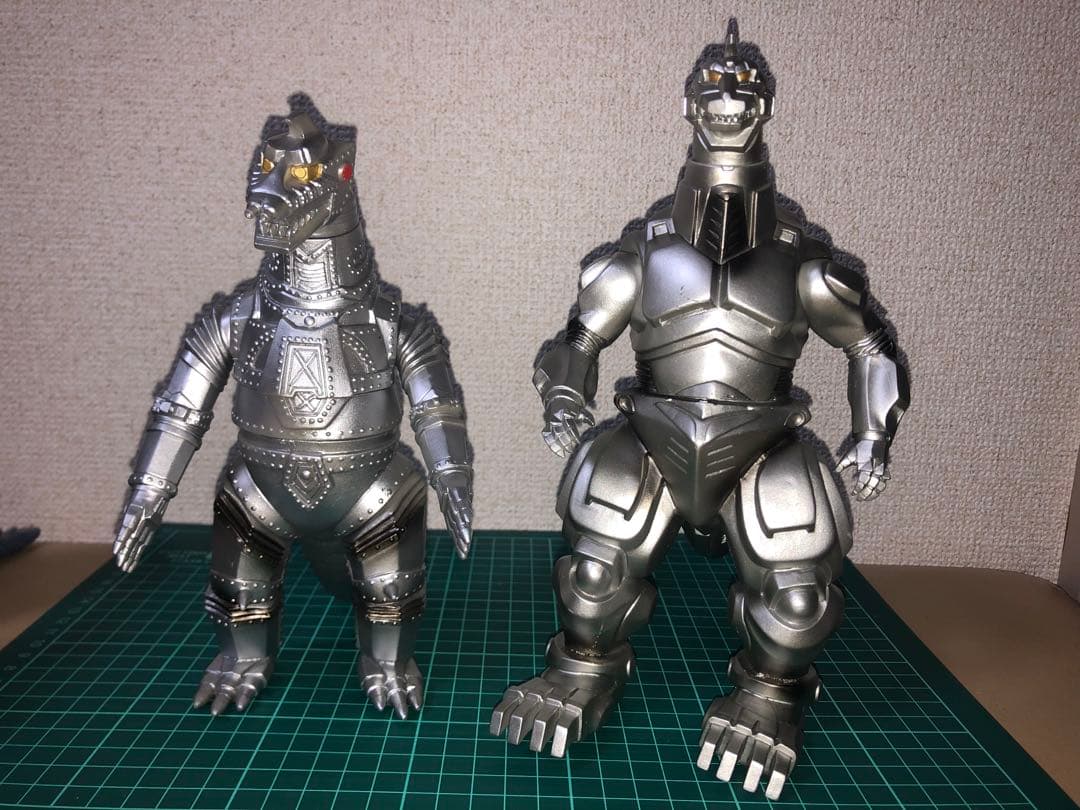 メカゴジラタグ付き2体★Gフォースメカゴジラ★バンダイ　歴代怪獣ボックス版