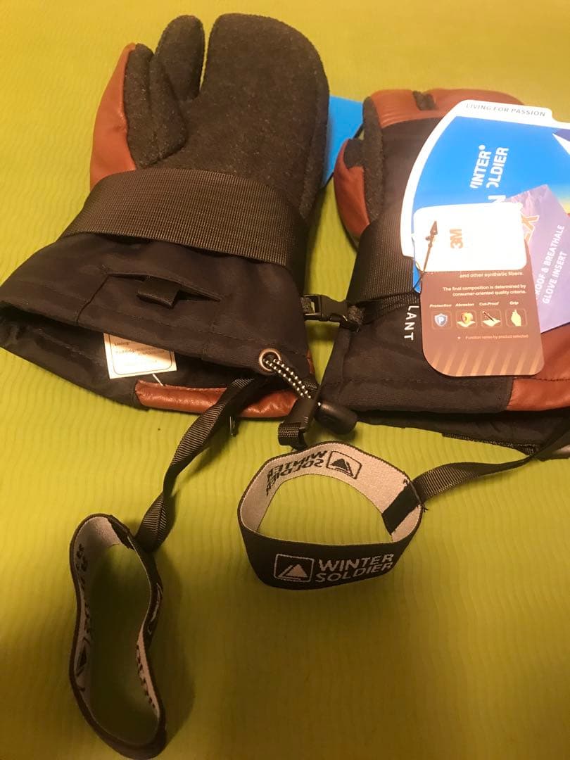 スノーボード　レザー グローブ