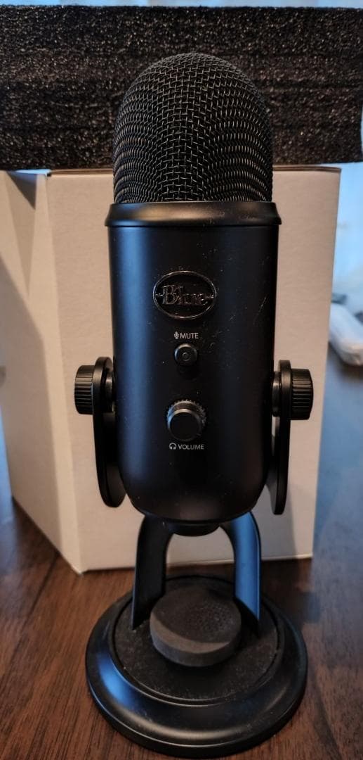 Blue Yeti Blackout USBマイク コンデンサーマイク ブラック