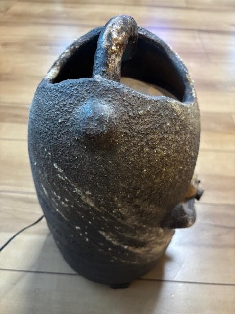 丸克製陶所　光触媒空気清浄機　信楽焼