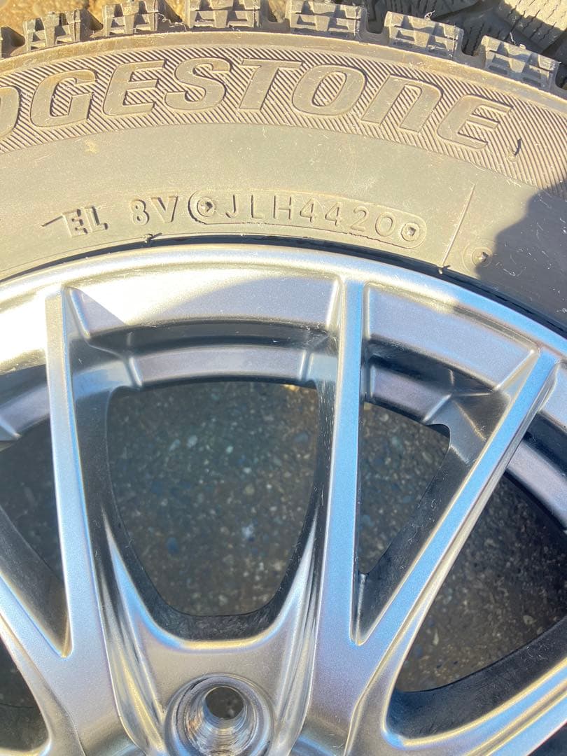 14インチ タイヤホイールセット 5本スポーク