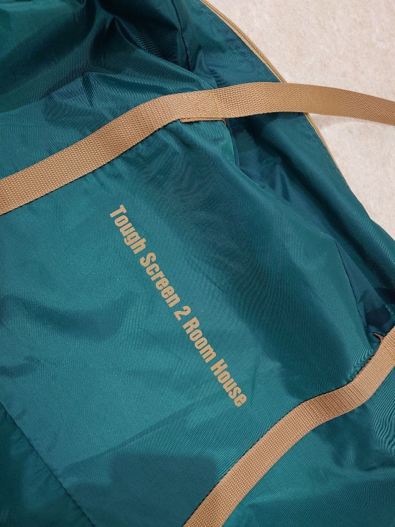 美品Coleman タフスクリーン2ルームテントグランドシート、インナーシート付