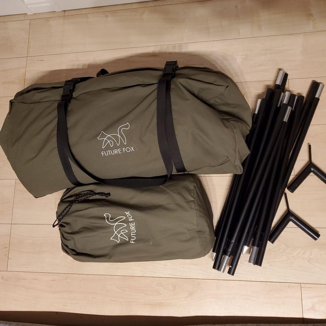 FUTURE FOX FOX-BASE EVO　前幕セット　二股ポール2セット