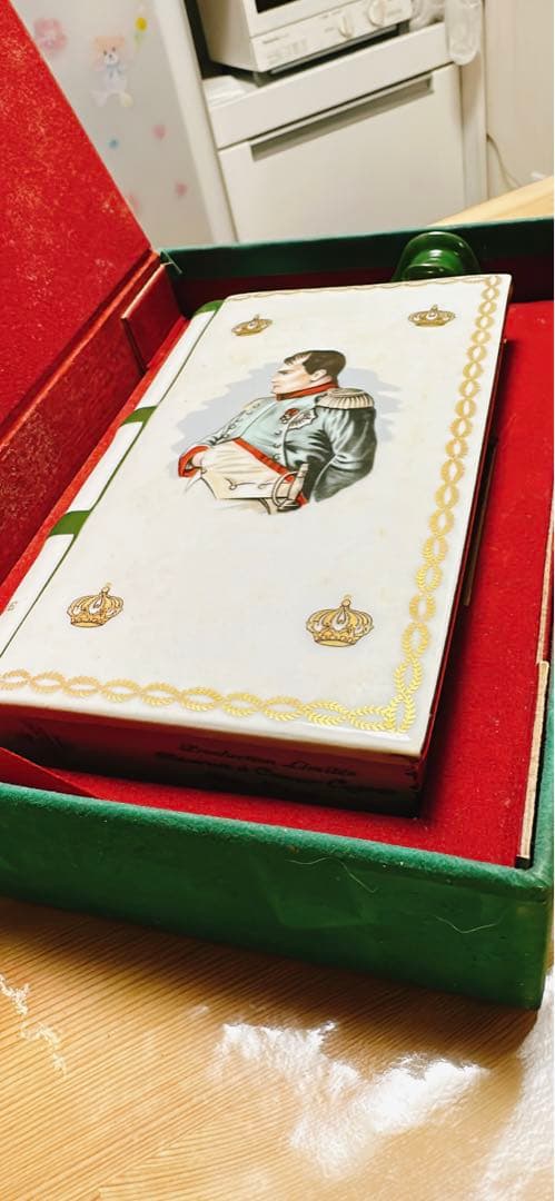 新品未開封　ナポレオン　年代物　入手不可　本型　ウイスキー