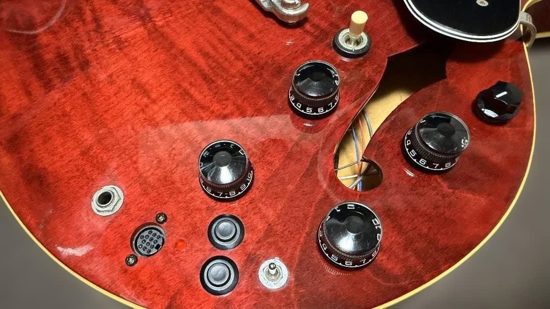 【希少・プロ施工】Greco SV-600 1979年 フジゲンGK内蔵カスタム