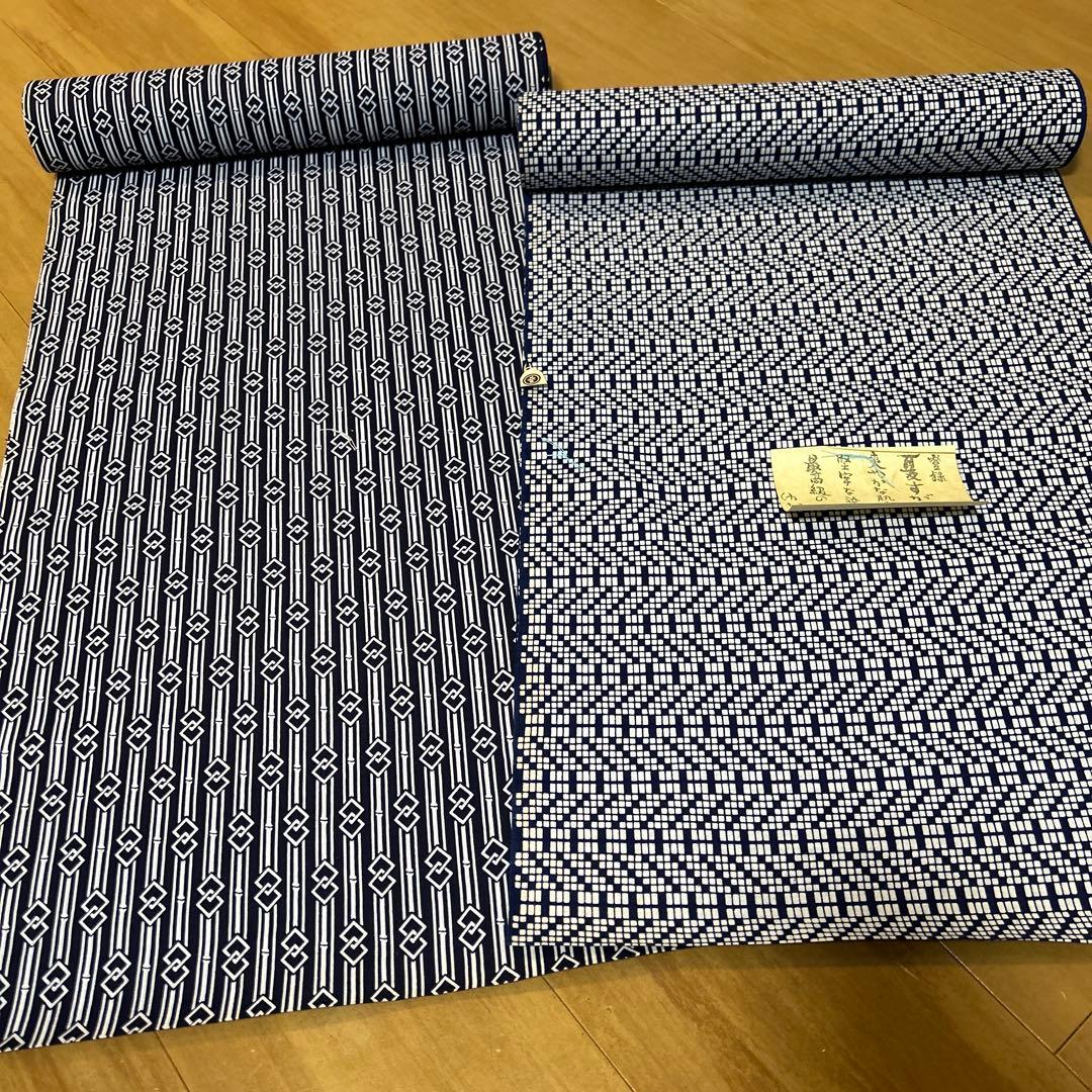 ２　浴衣反物　まとめ　純綿　10点セット