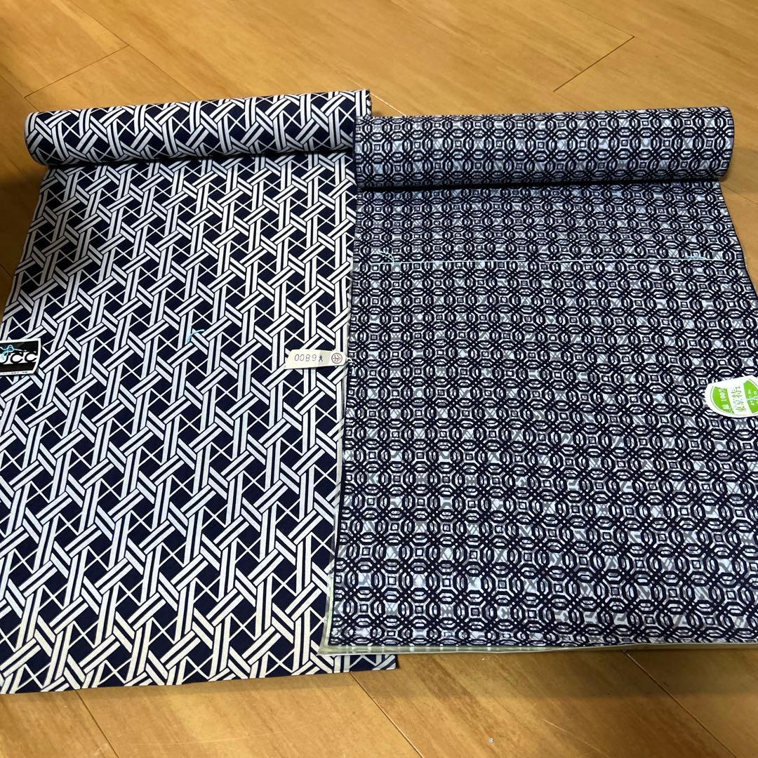 ２　浴衣反物　まとめ　純綿　10点セット