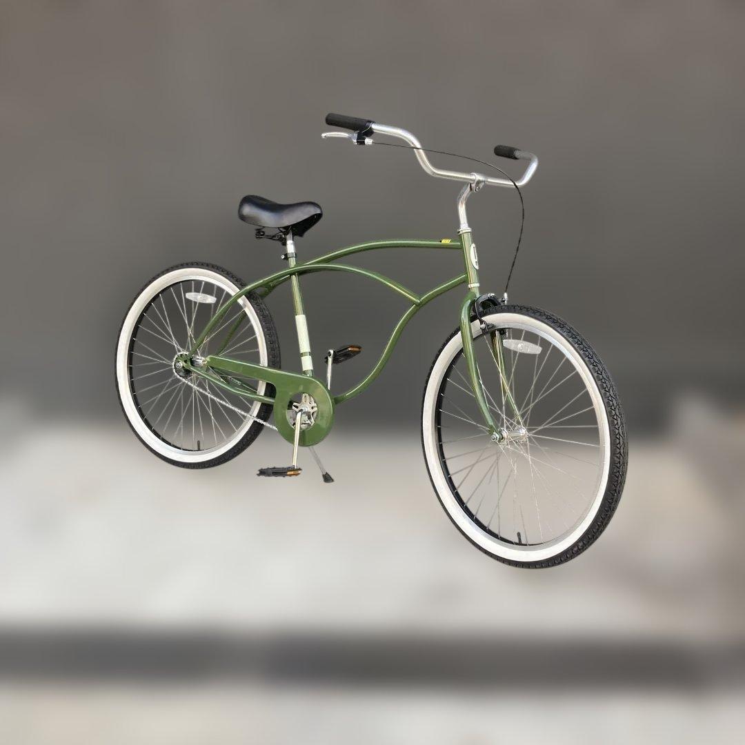 カ*タ様 ビーチクルーザー 26インチ_ダークグリーン