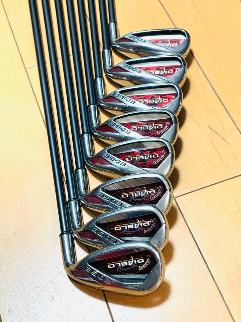 キャロウェイ DIABLO EDGE ディアブロエッジ　アイアン　8本セット