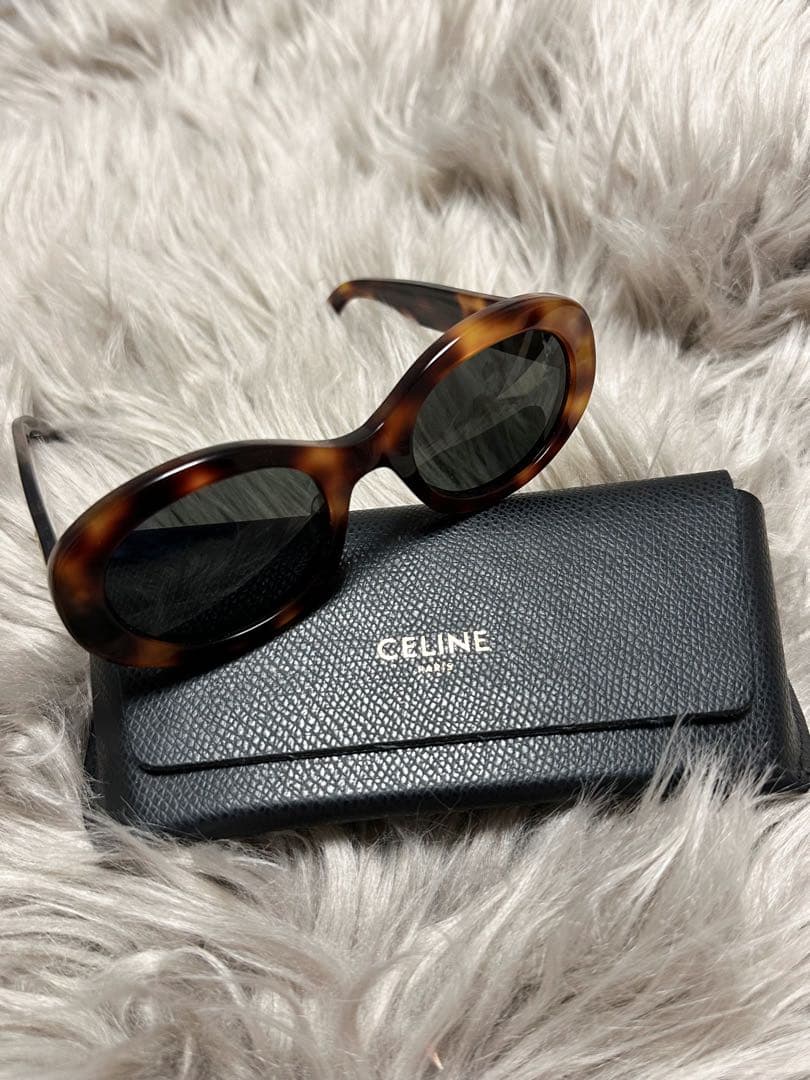 CELINE トリンオフ ベッコウ柄 サングラス