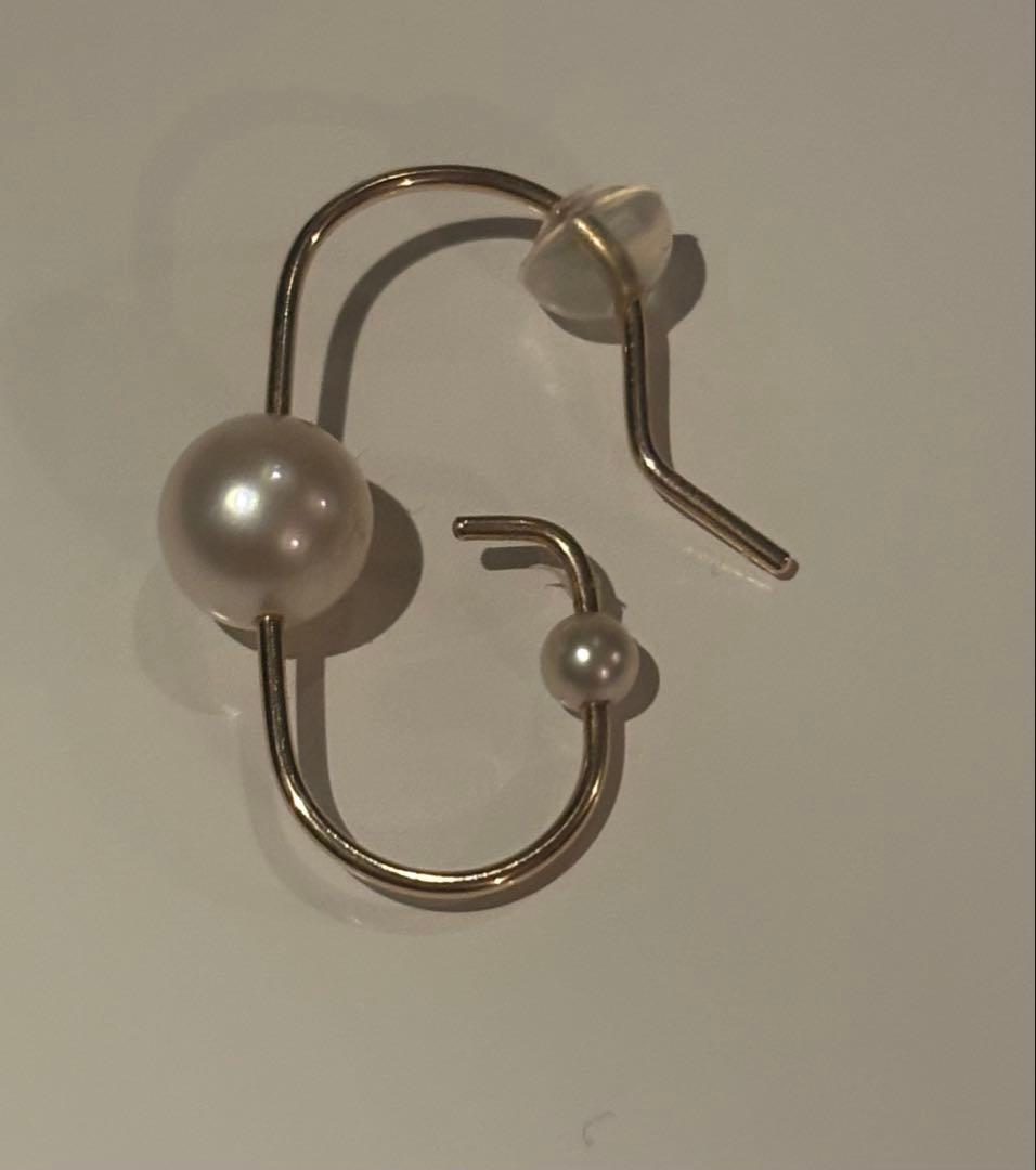 hirotakaヒロタカMIROアコヤパールピアス