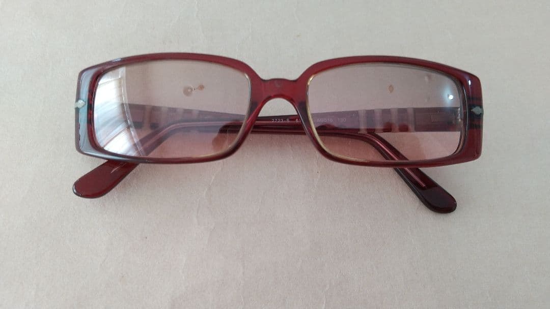 ペルソール サングラス イタリア製 上品なボルドーカラー