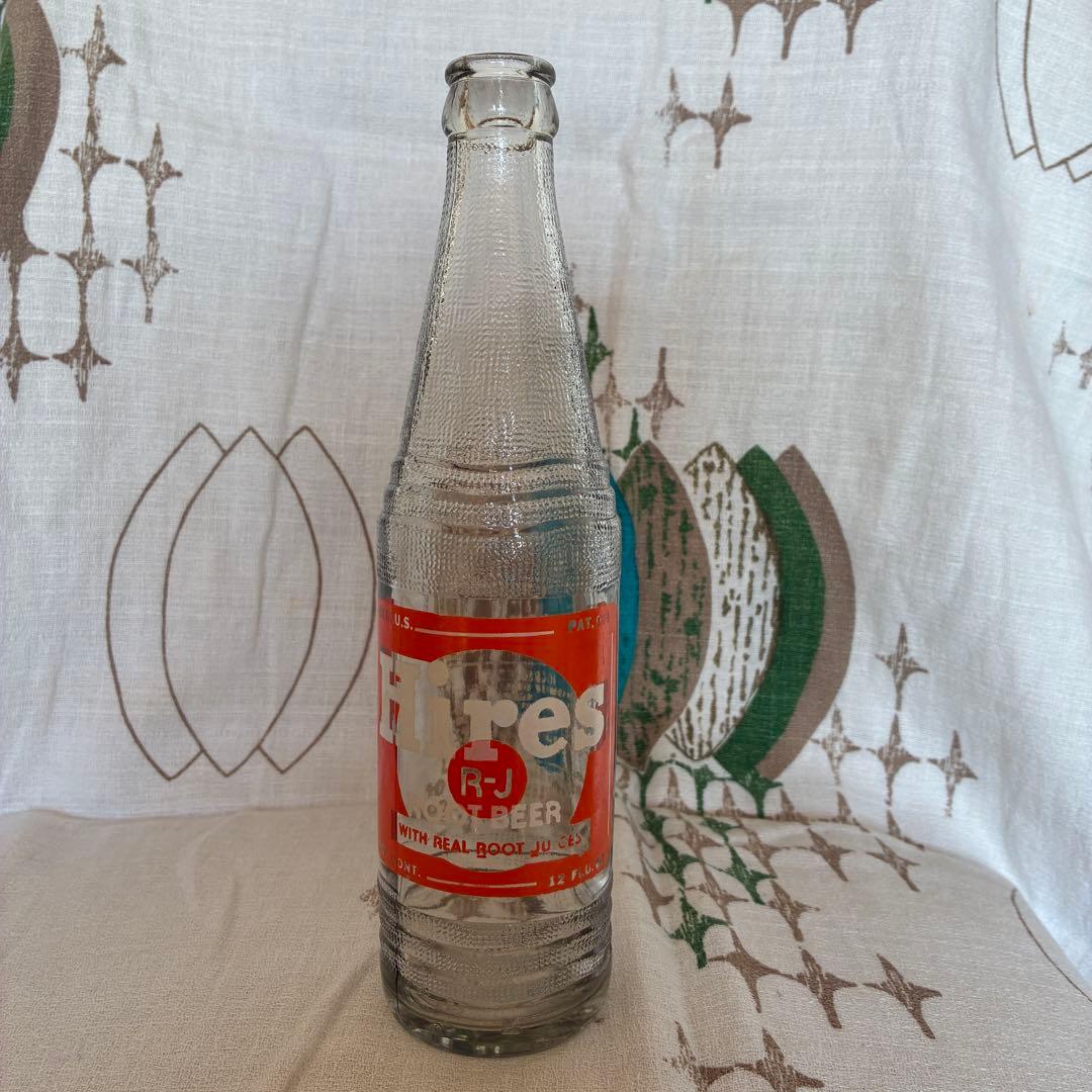 60s〜 Hires ROOT BEER瓶アメリカアンティークUSAヴィンテージ