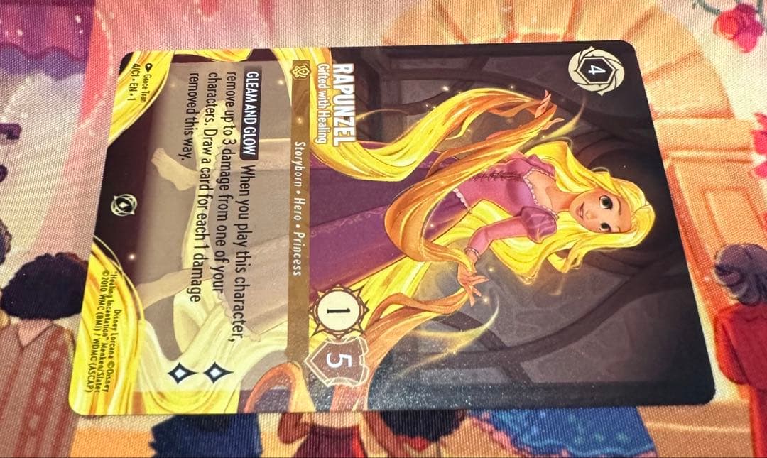 ロルカナ ラプンツェル プロモ Lorcana Challenge 海外限定