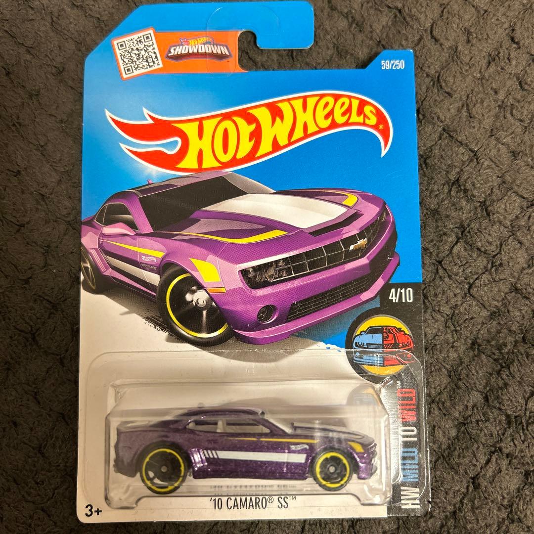 '10 CAMARO SS ミニカー 紫