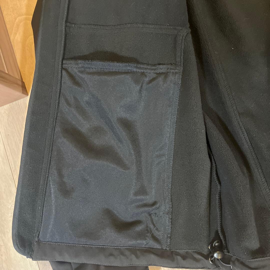 FCバルセロナ フード付きジャケット ブラック Mサイズ