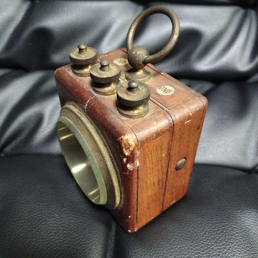 アンティーク 戦前 沖電気 検流計 骨董