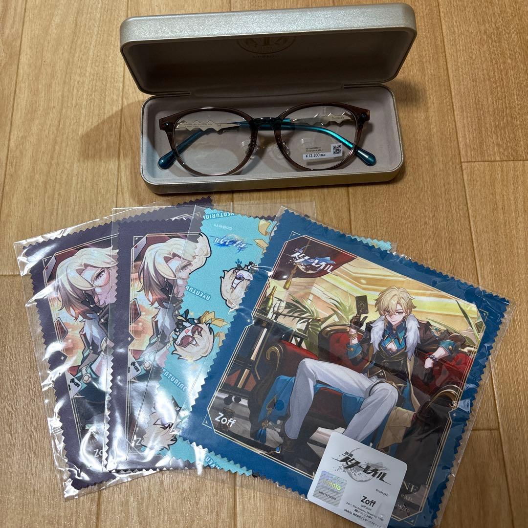 崩壊スターレイル　アベンチュリン　メガネ　Zoff