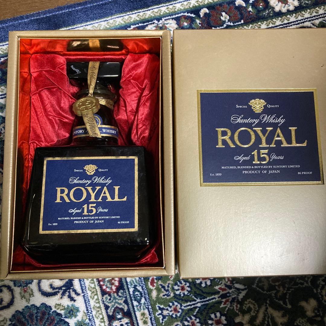 サントリー ロイヤルウイスキー 15年 86プルーフ
