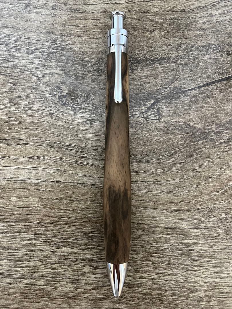 工房楔 ルーチェペン 欅杢 黒柿 花梨虎杢（3本セット）