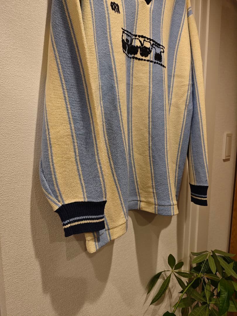 RICE NINE TEN ニット ロングスリーブ サッカー ジャージー ２
