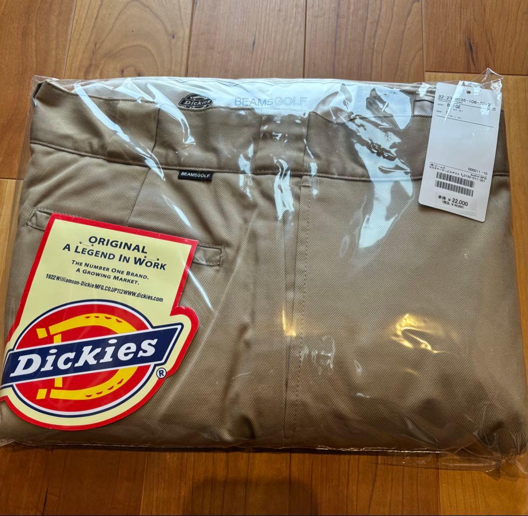 新品 BEAMS GOLF × Dickies 別注 ダブルニー裏キルト パンツ