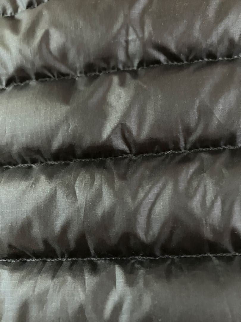 patagoniaパタゴニアメンズダウンセーターベスト黒サイズSほぼ新品