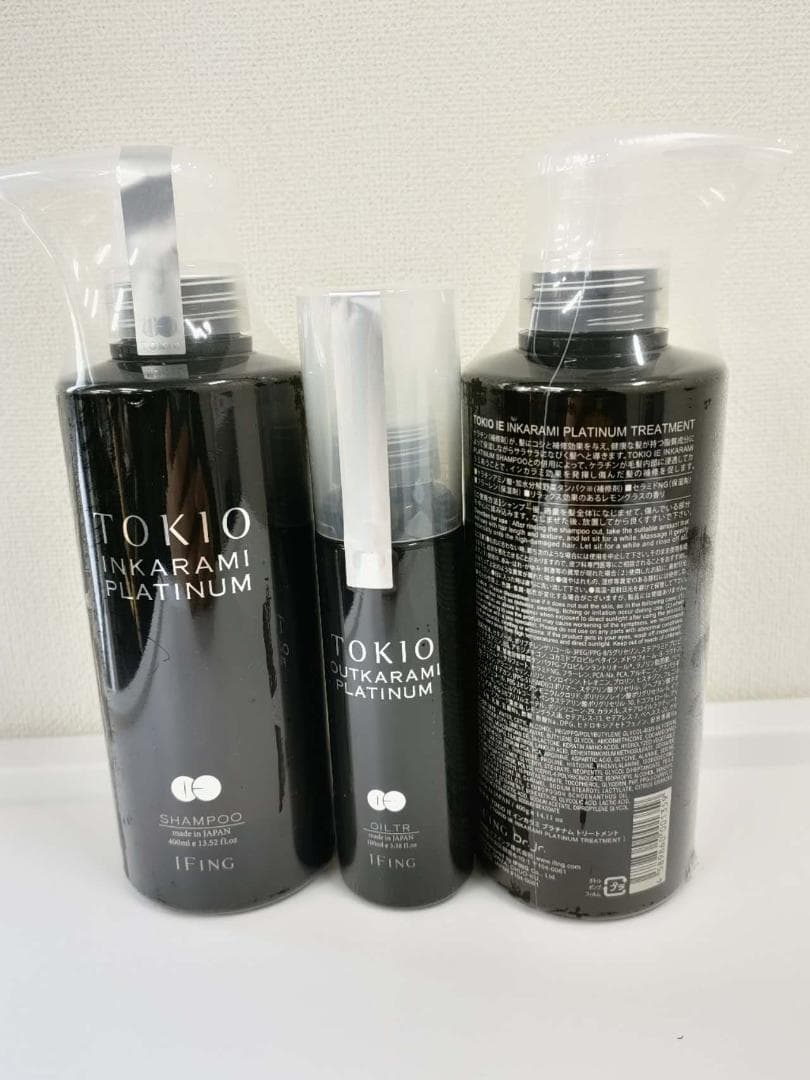 トキオインカラミプラチナム400 サイズ シャンプー&トリートメント&オイル