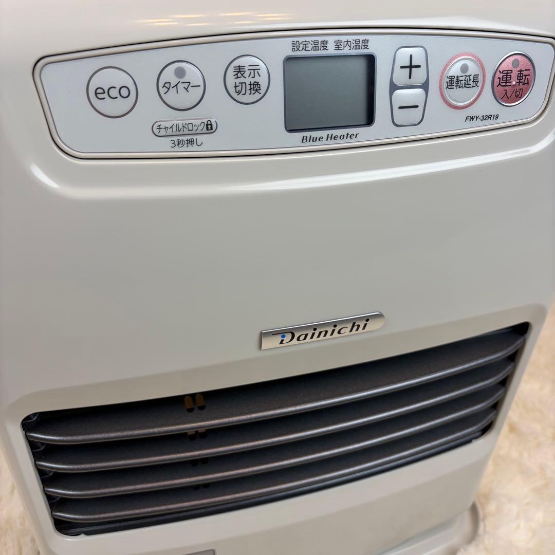 送料無料 Dainichi 石油ファンヒーター FWY-32R19 19年製