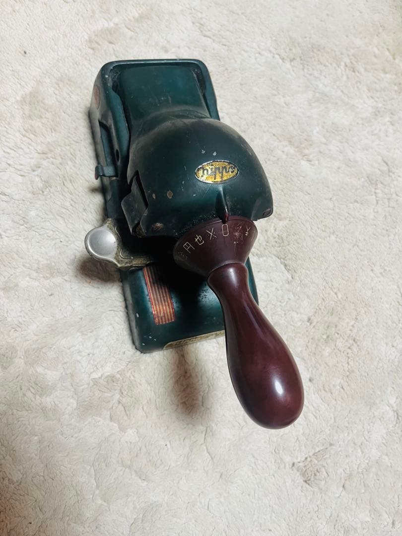 nippo製 Bタイプ　ナンバリング　昭和レトロ