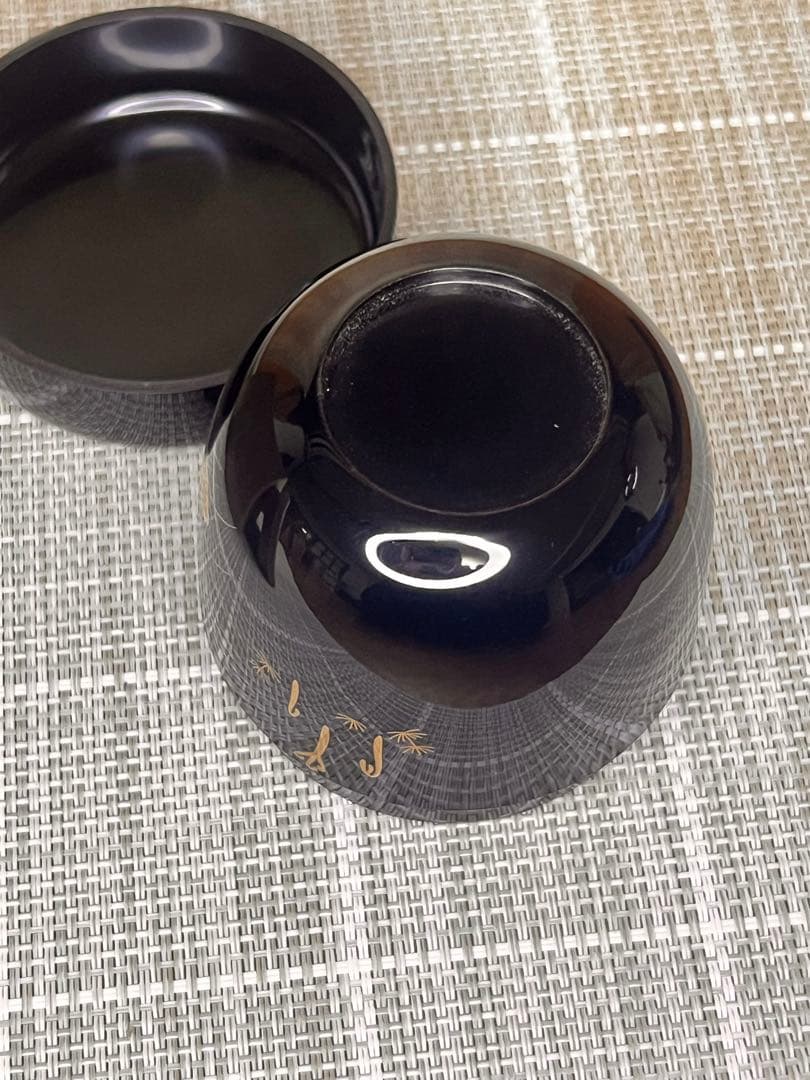 169 茶道具 中村宗悦 作 春野蒔絵 中棗