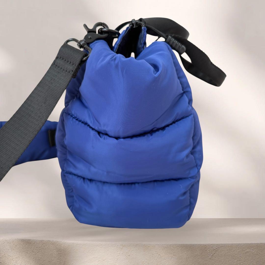 パーリーゲイツ　カートバッグ　ショルダー付 青　2way ロッカーバッグ　トート