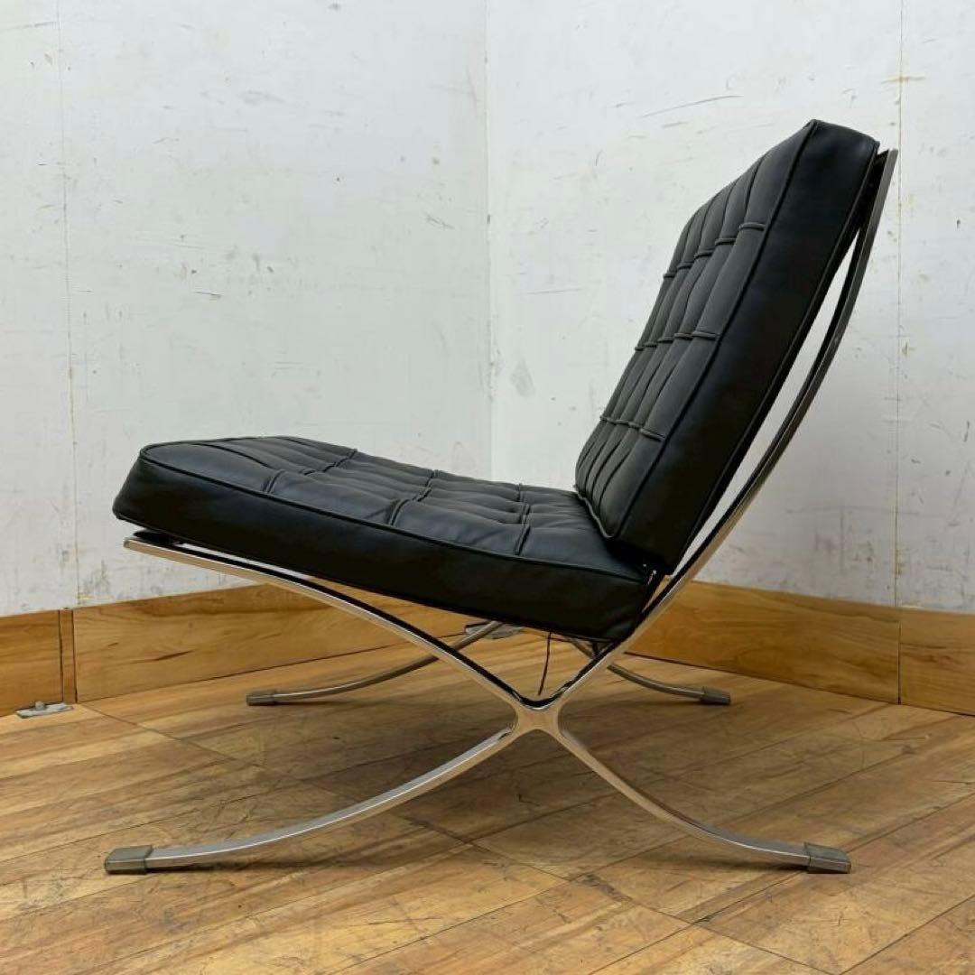 美品Barcelona Chair バルセロナチェア　リプロダクト品　1人掛け