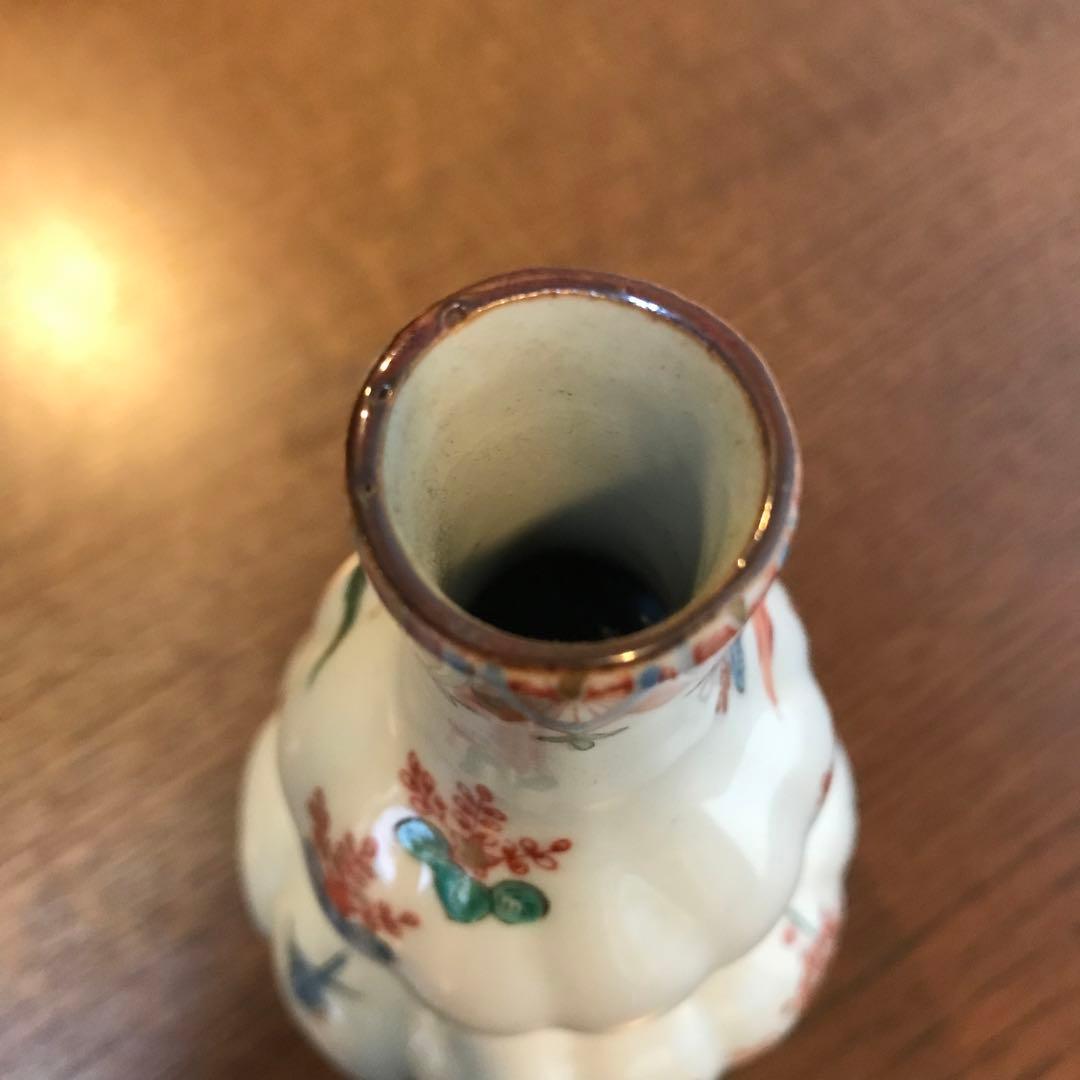 柿右衛門様式　古伊万里　有田焼　徳利　瓢型19cm