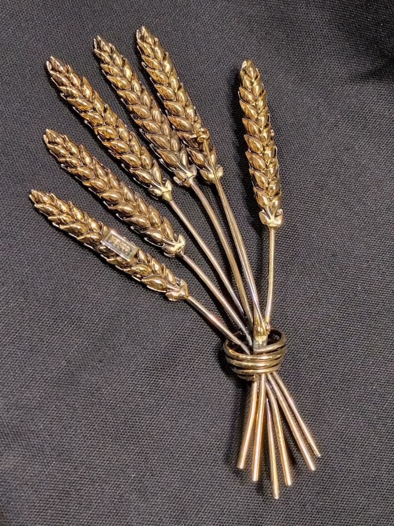 KENZO ブローチ　稲穂　麦穂