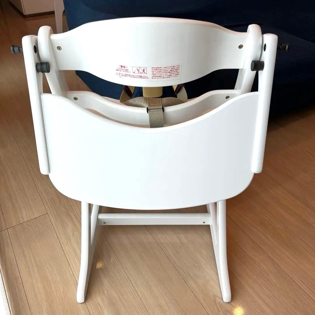 美品　大和屋　すくすくチェアプラス　テーブル、ガード、セーフティチェアベルト付