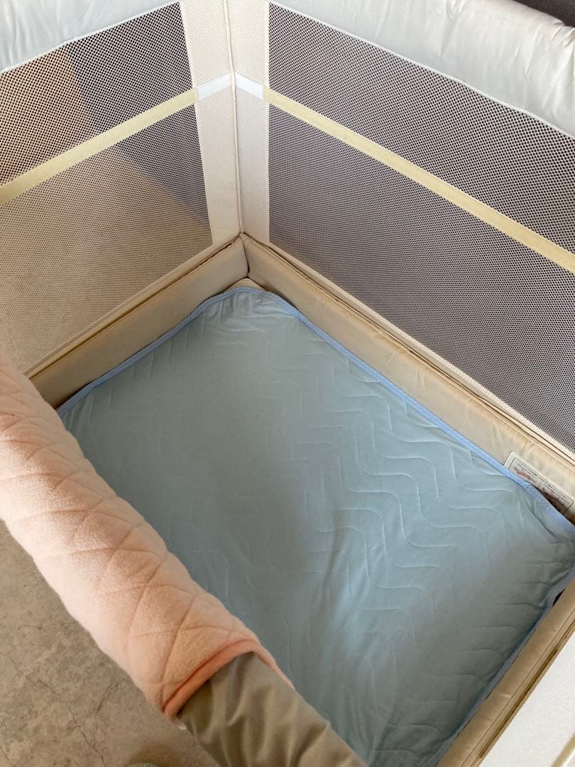 【チームひとり】ココネルエアーAB グレー　【マットレス、ボックスシーツ