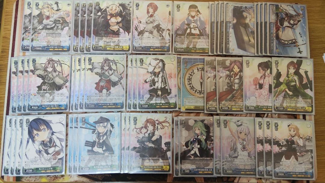 艦これ 本門 デッキ+パーツセット【ヴァイスシュヴァルツ】