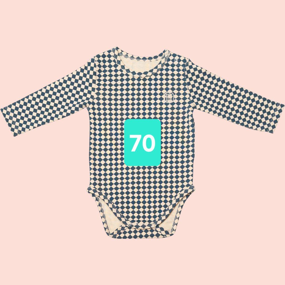 ロンパース・カバーオール House on the Hill Bodysuit (Argyle) 70
