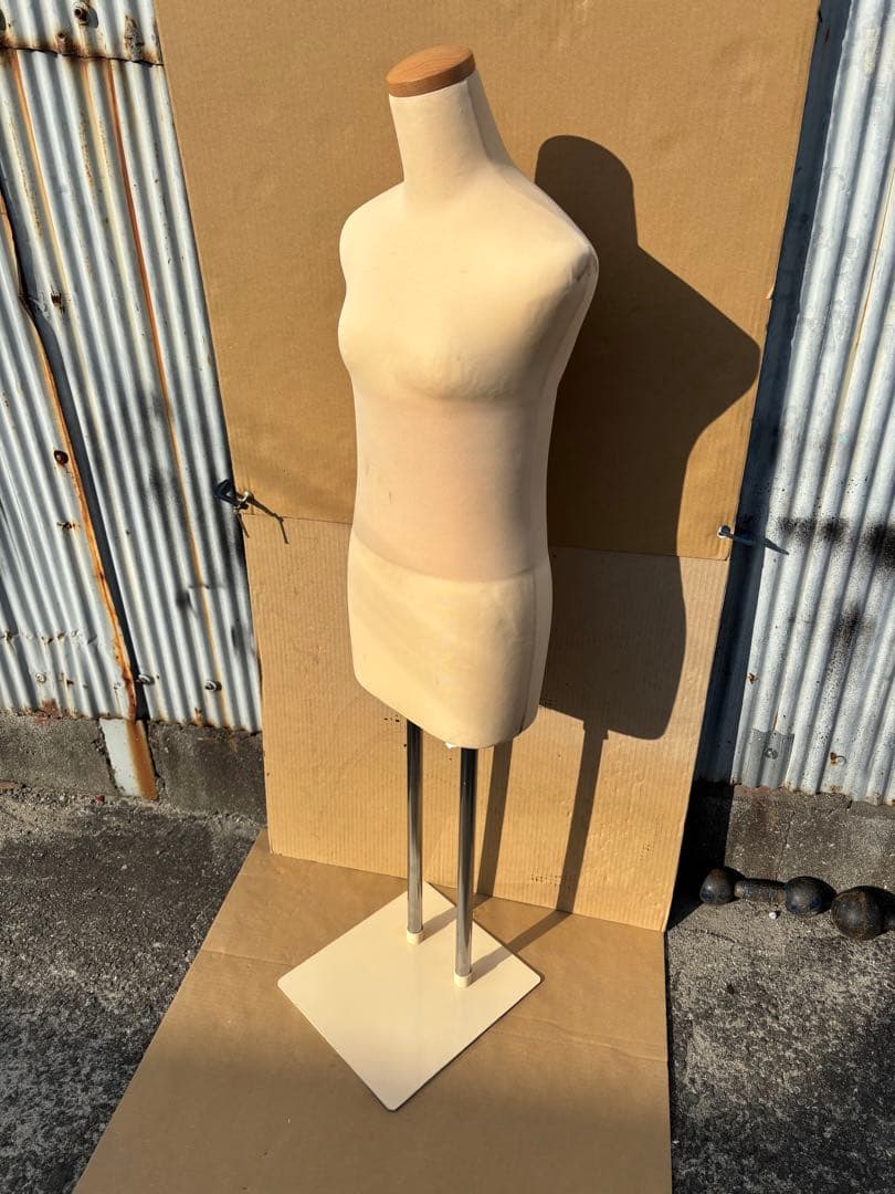 和装トルソー　べージュ着付けマネキン 和装ボディ女性用 　着物着付けエコボディ