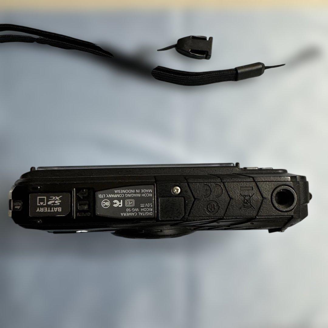 【動作確認済】RICOH WG-50 防水デジタルカメラ 本体