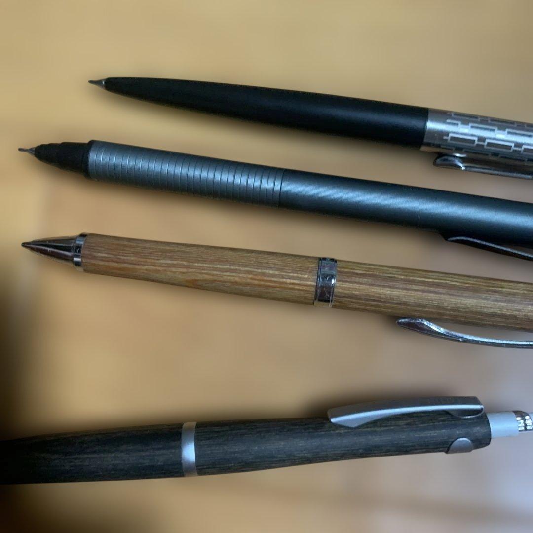 シャープペンシルセット 木製・金属製