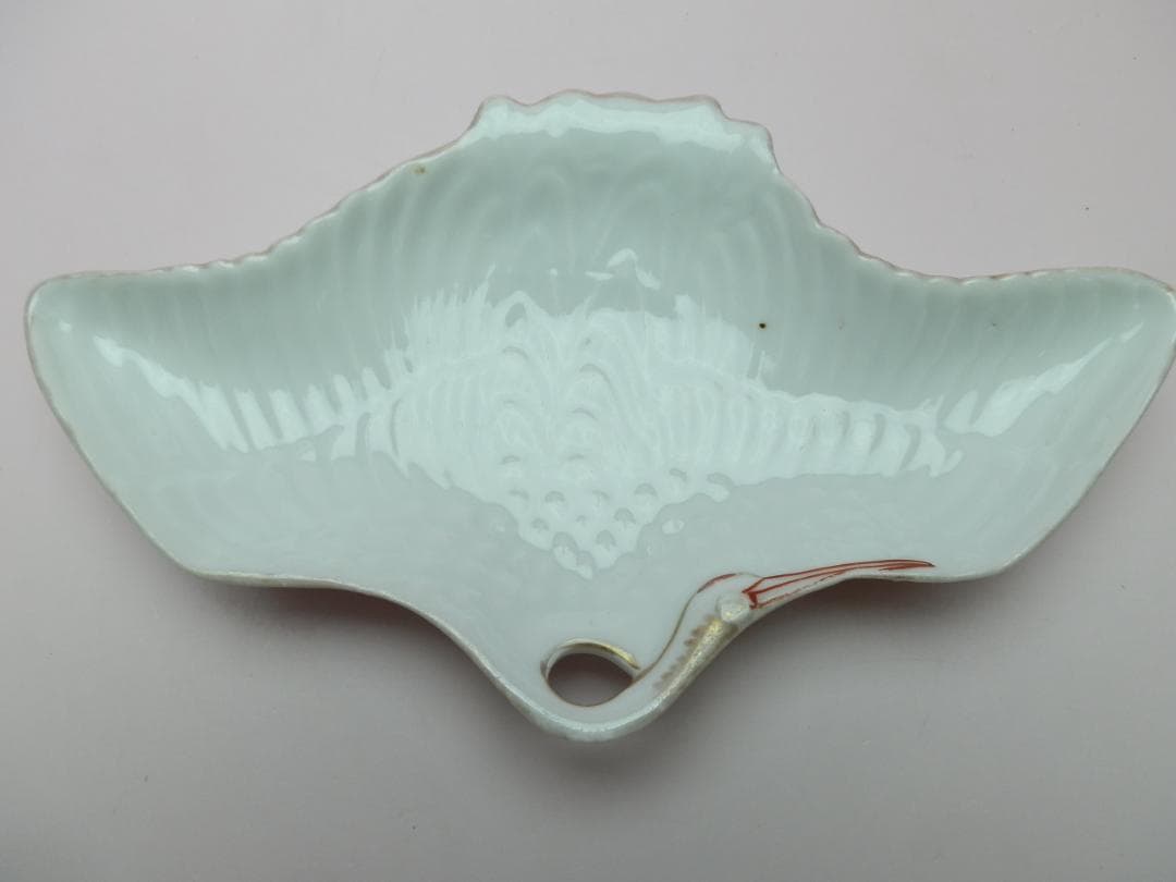 時代 鶴形 皿 向付 5客 セット 70916