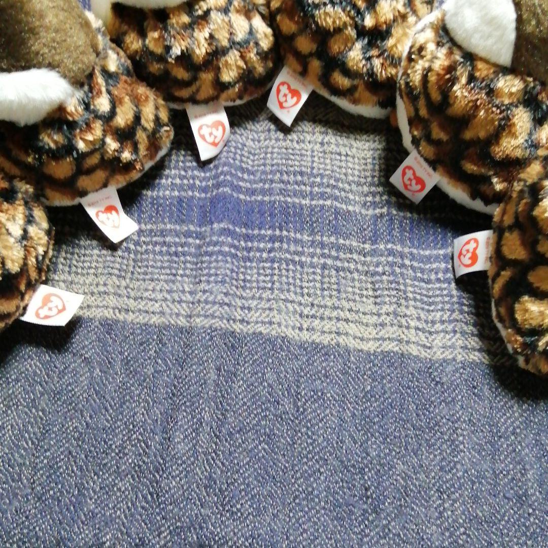 ty 雷鳥ぬいぐるみ　夏毛ヒナ　６きょうだい