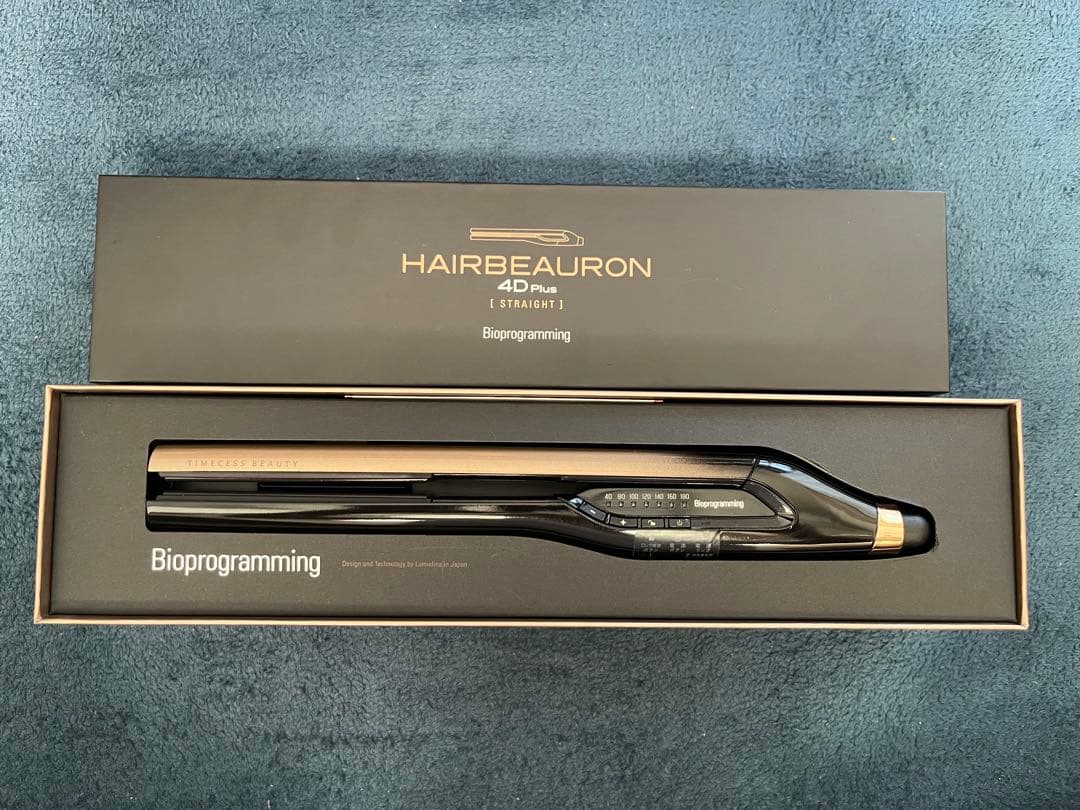 ヘアアイロン HAIRBEAURON 4D Plus Bioprograming