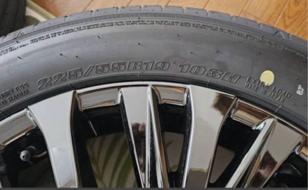 ヴェルファイア 40 225/55 19 純正ホイール　新車外し 新品 送料込