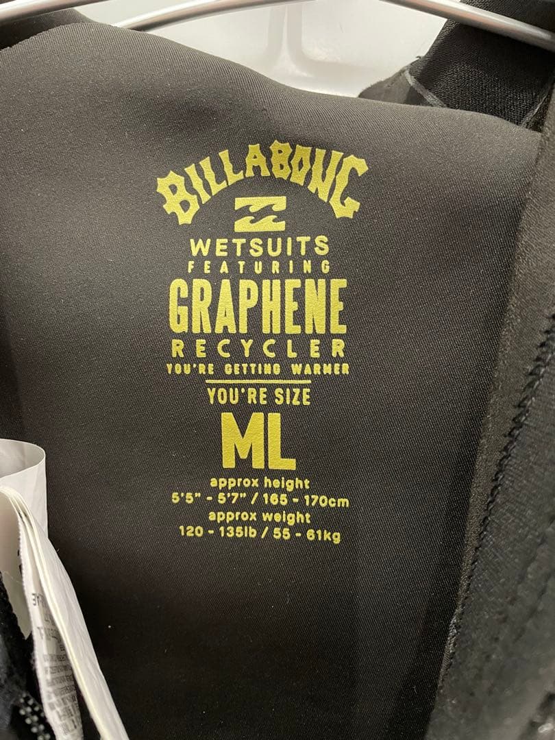 【チョコレート】ビラボン セミドライスーツ レディースML （新品）