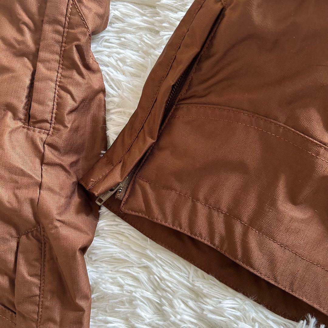 美品FILA ブラウン　スノーボード スキーウェア 上下　M S レディース