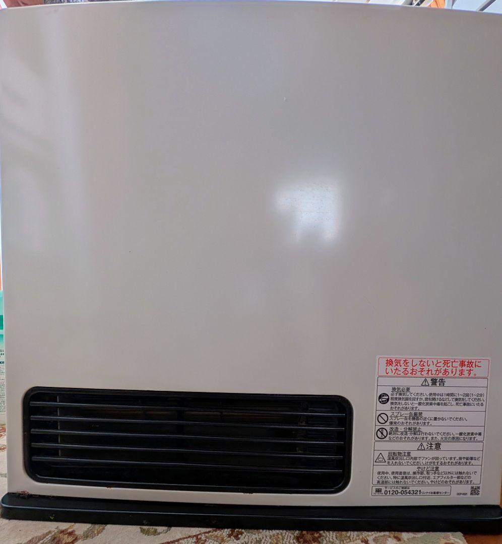リンナイ　ガスファンヒーター 品名　RC-N356E 　2021年10月製